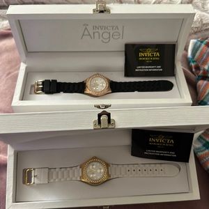Invicta angel nwt watches white or black